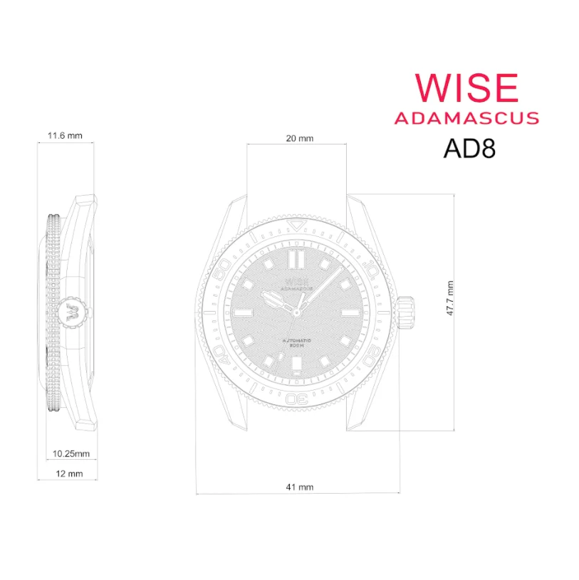 ADAMASCUS AD851A Stainless 904L - Image 8