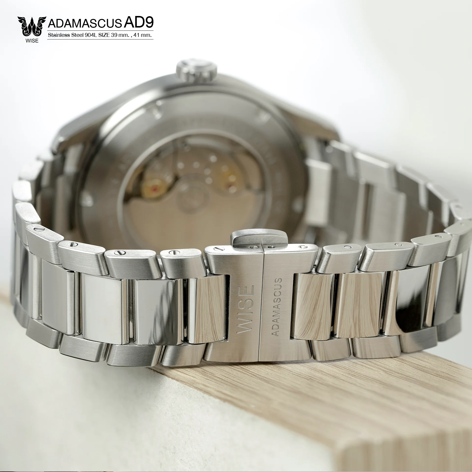 ADAMASCUS AD941 Stainless 904L (39, 41 mm.) - Image 3