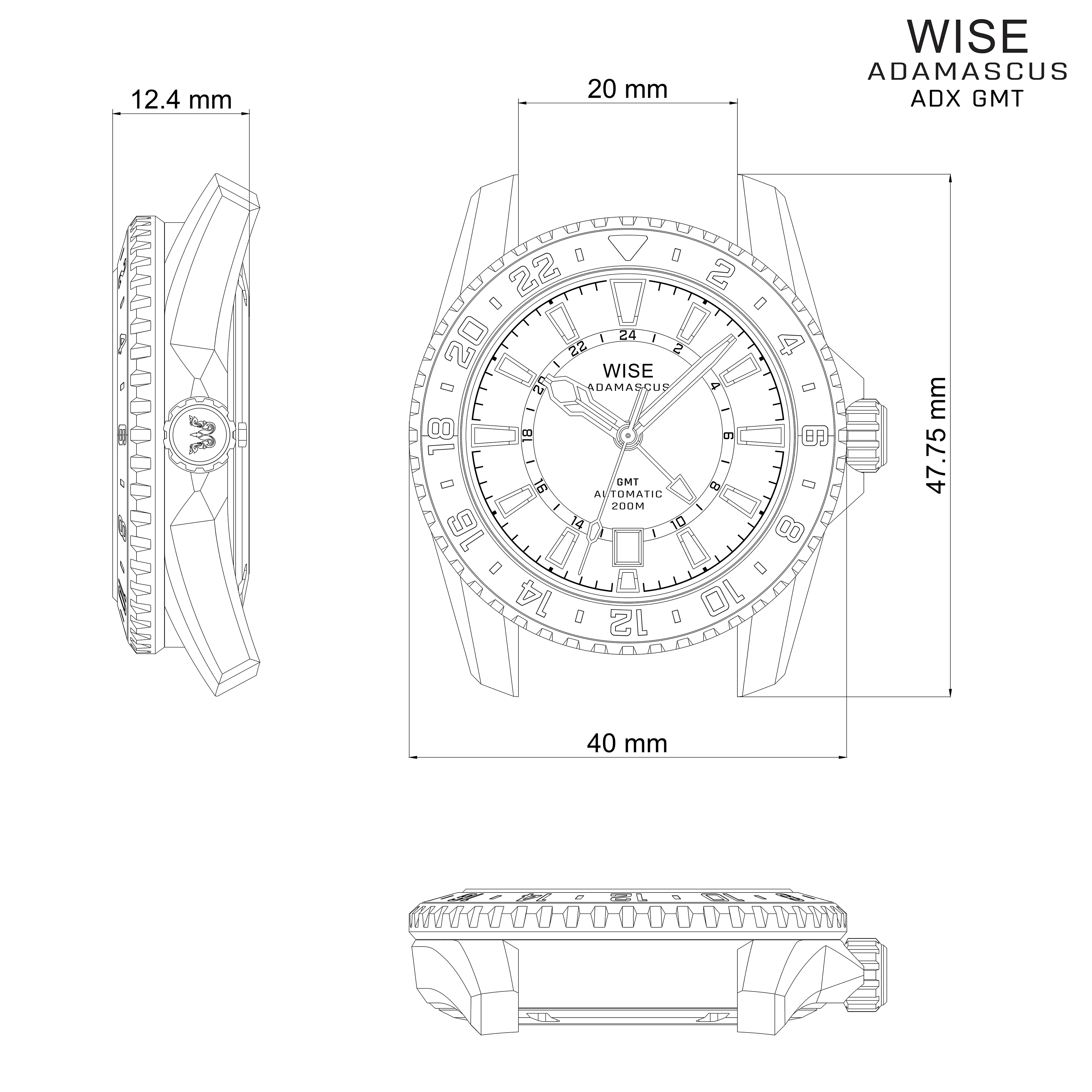 ADAMASCUS ADX120 True GMT - Image 7