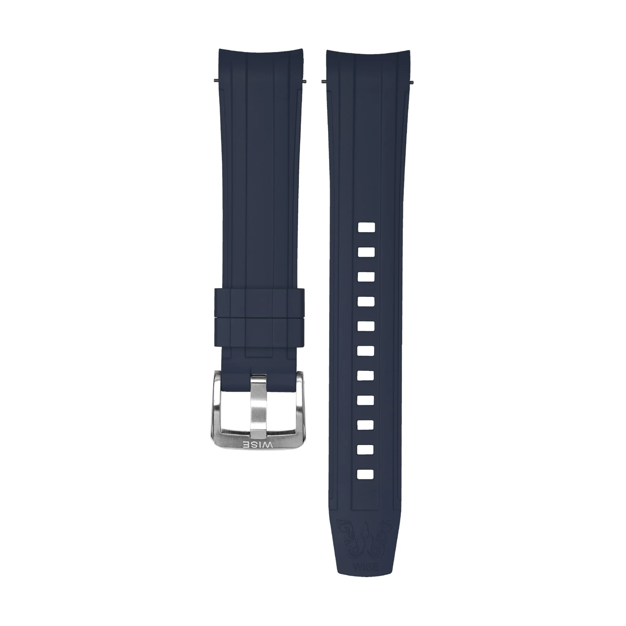 WISE HITMAN FKM Rubber Strap 20 mm. (Curved end) - Image 9